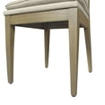 thumbnail image 6 of East at Main Mid Century Modern Solid Rubberwood Dining Room Chair, Two-Pack, Beige, 6 of 6