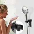 thumbnail image 4 of 1 PC Soporte de la cabeza de ducha Soporte de ducha de baño de mano de mano (negro), 4 of 4