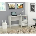 thumbnail image 2 of Inval Laura Collection Computer Desk, Washed Oak, 2 of 8