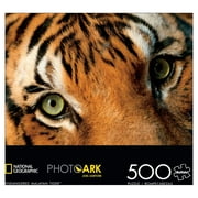 Buffalo Games National Geographic - PhotoArk Joel Sartore - Endangered Malayan Tiger 500 Pieces Jigsaw Puzzle