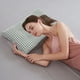 thumbnail image 4 of Almohada de Cama, Soporte de Alta Elasticidad con Relleno de Fibra Reciclada, Cojín para Dormir con Funda de Algodón, 70x45cm para Protección del Cuello y Uso en el Hogar, 4 of 6