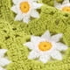 thumbnail image 3 of 2 piezas de hijab de crochet con diseño floral para mujer, diadema floral, hijab retro para niñas, 3 of 5