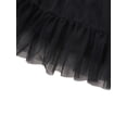 thumbnail image 6 of Bagilaanoe Toddler Baby Girls Princess Dress Mesh Short Puff Sleeve Frill Tulle Tutu Dress 6M 9M 12M 18M 24M 3T Birthday Party Sundress, 6 of 8