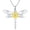 Silver Dragonfly Sunflower, variant on Triple Moon Goddess Necklace 925 Sterling Silver Tree of Life Pendant Necklace Pagan Wiccan Jewelry Gift for Women