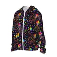 thumbnail image 2 of Haiem Rainbow Jellyfishes UPF 50+ Fishing Shirts for Men Long Sleeve UV Sun Protection Hoodie Non-Mask Outdoor Hiking Shirts, 2 of 9