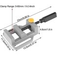 thumbnail image 4 of Taladro de aleación de aluminio, tornillo de banco, herramienta de tallado fijo, conjunto de abrazadera de banco para manualidades de joyería- kaili Sencillez, 4 of 5