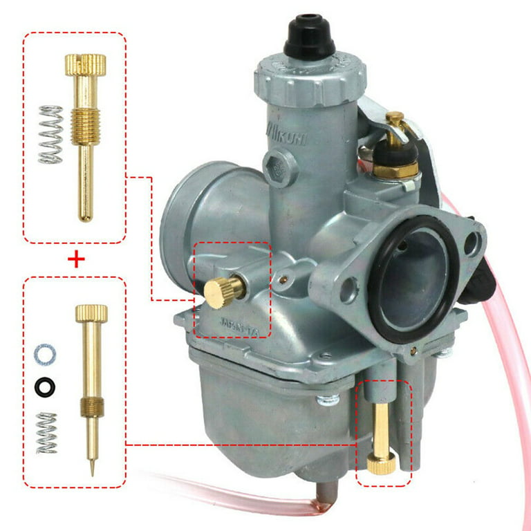 Leke Air Fuel Mixture Screw + Idle Speed Adjustment Screw for Mikuni VM22  Carburetor