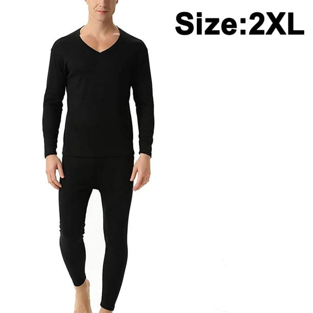 Men/Women Long Johns Pants Self-Heating Thermal Underwear Set