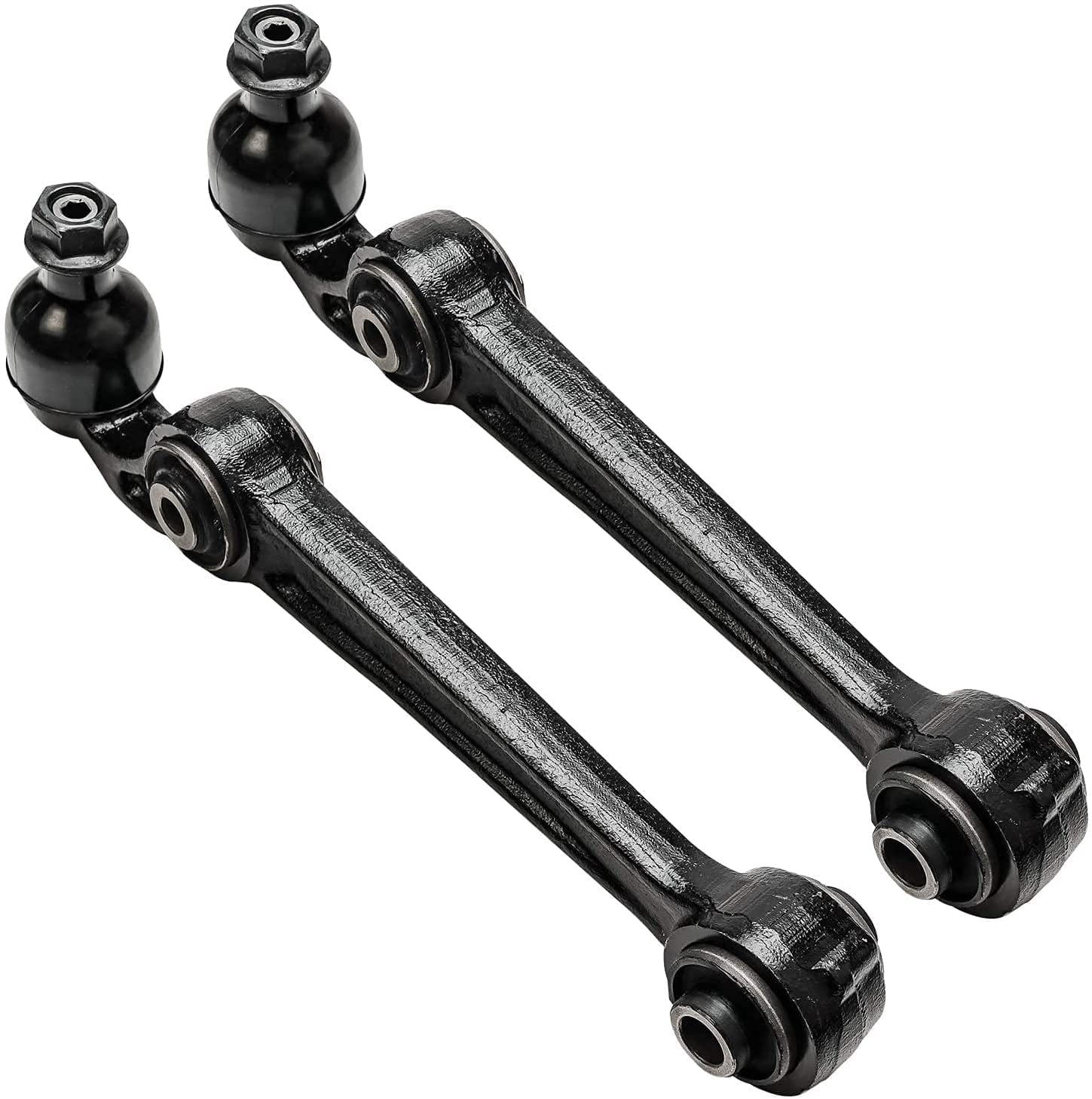 Detroit Axle - Front 6pc Suspension Kit for 2007-2012 Ford Fusion Lincoln MKZ 07-11 Mercury Milan 4 Lower Forward Rearward Control Arms 2 Upper Control Arms Ball Joints 2008 2009 2010 2011 Replacemen