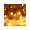 thumbnail image 1 of 1pc Led Heart Shaped Colorful String Lights With Flashing Function For Room, Yard Decoration, 1 of 4