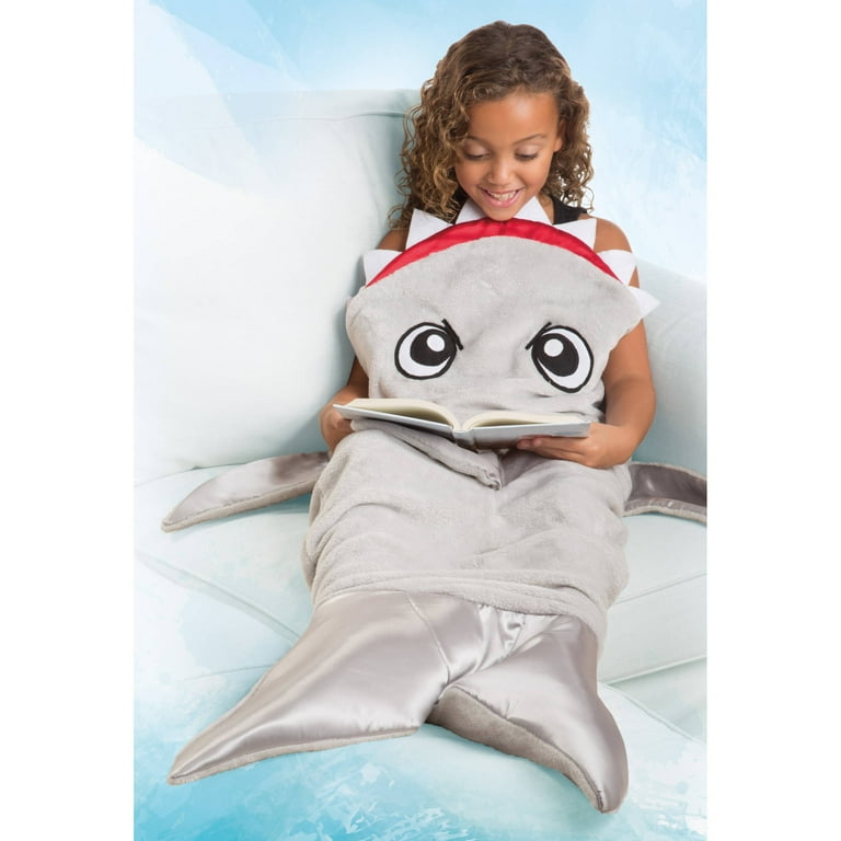 Snuggie Tails Soft Cuddly Blanket Shark As Seen on TV