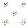 thumbnail image 2 of mmirethe 40Pcs/Set Silicone Elastic Sewing Bobbin Clips Reusable Thread Spool Clamps Holder Quilting Sewing Accessories Set Random Color random color 2.5cm 1.2cm 5Set, 2 of 6