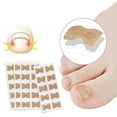 thumbnail image 1 of 100 Uds pegatinas correctoras de uñas encarnadas con cinta de doble cara corrector de paroniquia herramientas de pedicura, 1 of 8