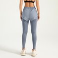 thumbnail image 5 of Womens Tennis Skirts with Leggings 2 in 1 Golf Skorts High Waisted Athletic Skirted Running Workout Yoga Pants, 5 of 7