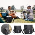 thumbnail image 1 of Xihbxyly Cubo Plegable Portátil, Contenedor de Agua Ligero, Diseño de Tela a Prueba de Fugas, Compacto y Fácil de Transportar, Multifuncional para Pesca, Camping, Senderismo, Gran Capacidad, Fácil de, 1 of 6