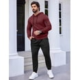 thumbnail image 2 of COOFANDY Men's Tracksuit 2 Piece Hooded Athletic Sweatsuits Casual Running Jogging Sport Suit Sets, 2 of 7