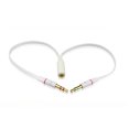 thumbnail image 5 of 3.5mm PC Computer Audio Cable Earphone Cable Conversion Microphone Headset Converter Cable Headphone Jack Adapter Aux Splitter black, 5 of 5