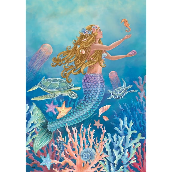 Briarwood Lane Garden Flag 12x18 For Outdoor Mermaid Summer For Summer Garden Flag Flags For Outside