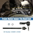 thumbnail image 3 of Unique Bargains 4pcs Front Inner Outer Tie Rod End Links Steering Tie Rod ES3691 EV463 for Ford F-150 for Lincoln, 3 of 7