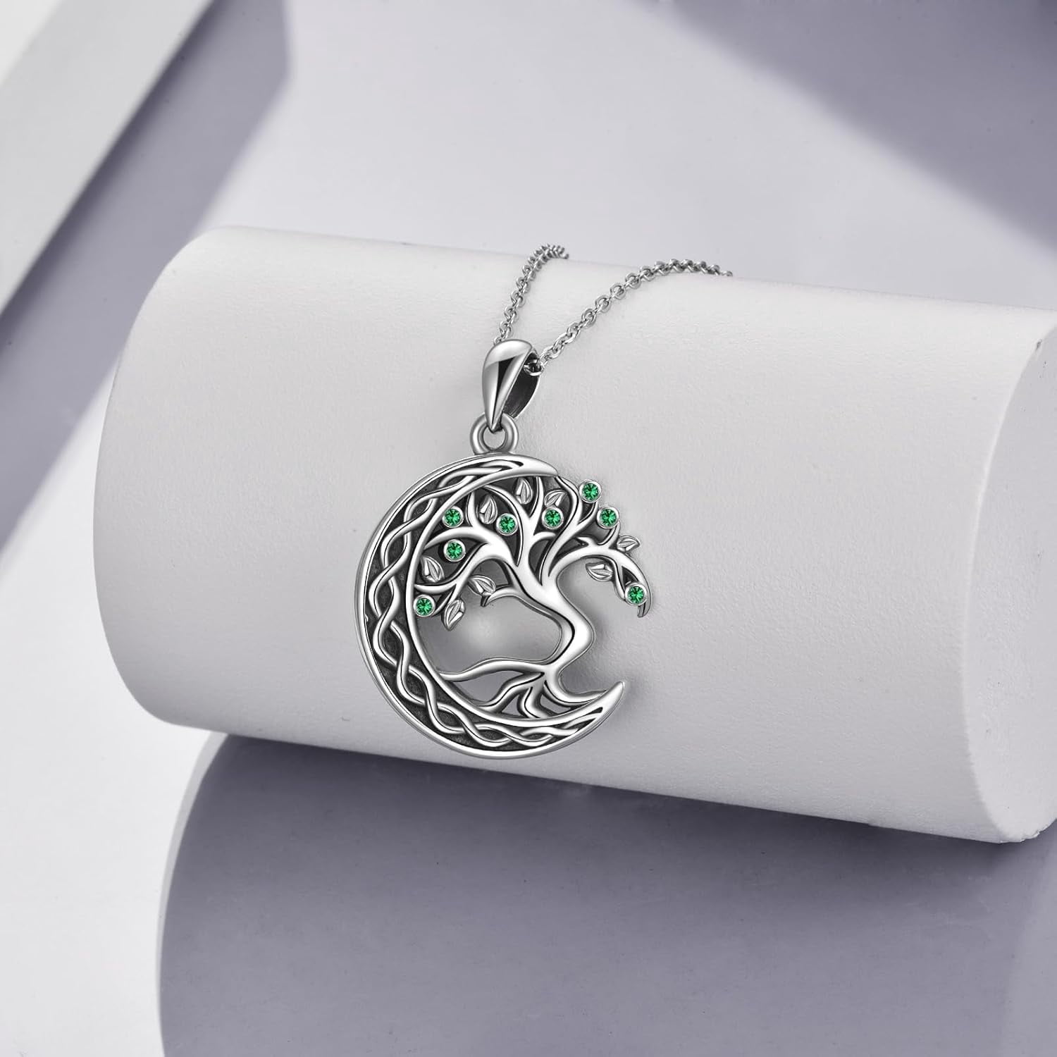 Urn Necklace 925 Sterling Silver Butterfly/Tree of Life/Highland Cow Urn Necklace for Ashes Cremation Jewelry for Women