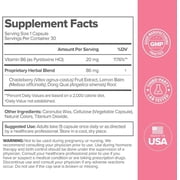 O Positiv FLO PMS Vitamins for Women, 30 Servings (Pack of 1) - Proactive PMS Relief - Targets Hormonal Breakouts, Bloating, Cramps, Mood Swings with Chasteberry, Vitamin B6, Lemon Balm