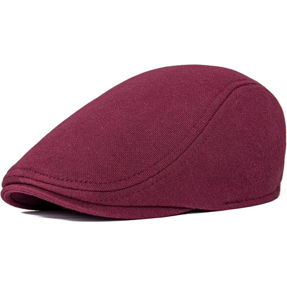 Men's Cotton Flat Ivy Gatsby Newsboy Driving Hat Cap 1Pack