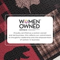 thumbnail image 4 of Lodge Quilt Set - Lightweight, Soft, All-Season - 2-Piece Reversible Rustic Bedding Set (Twin / Twin XL, Red / Black), 4 of 6