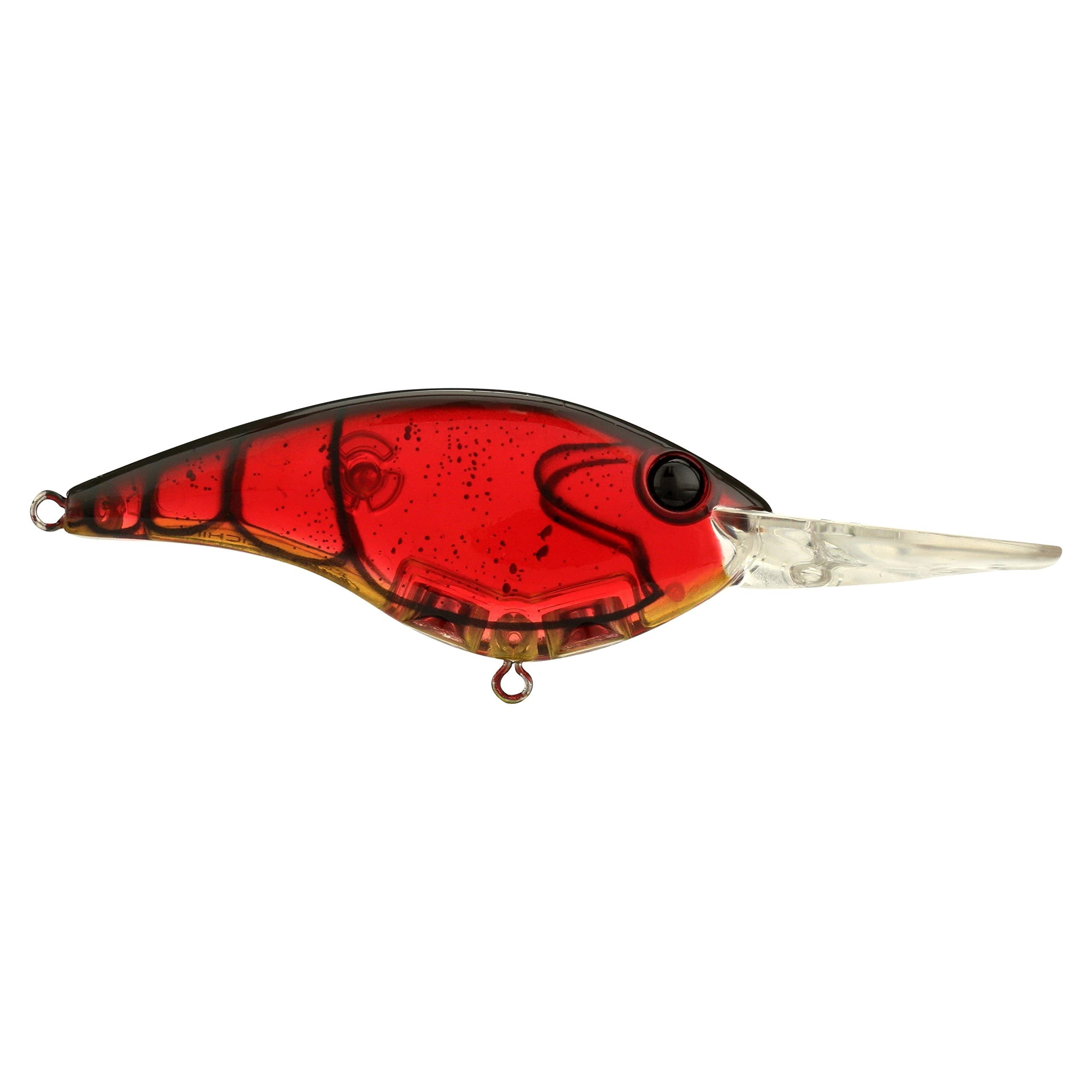 Berkley Clickin’ Frittside Fishing Lure, Ghost Red Craw, 9 (1/2 oz)