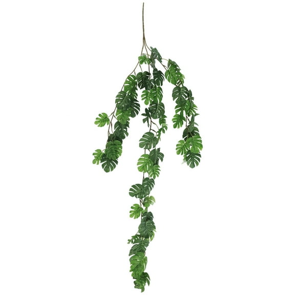 Mutmorningal Artificial Green Hanging 55 Leaves, 31 Ivy Hanging Vine Greenery Garlands for Wedding Party Wall Decoration, Landscaping Fence Greenery