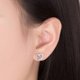 thumbnail image 5 of Pendientes de plata de ley 925 Yashi corazón perfecto, 5 of 5