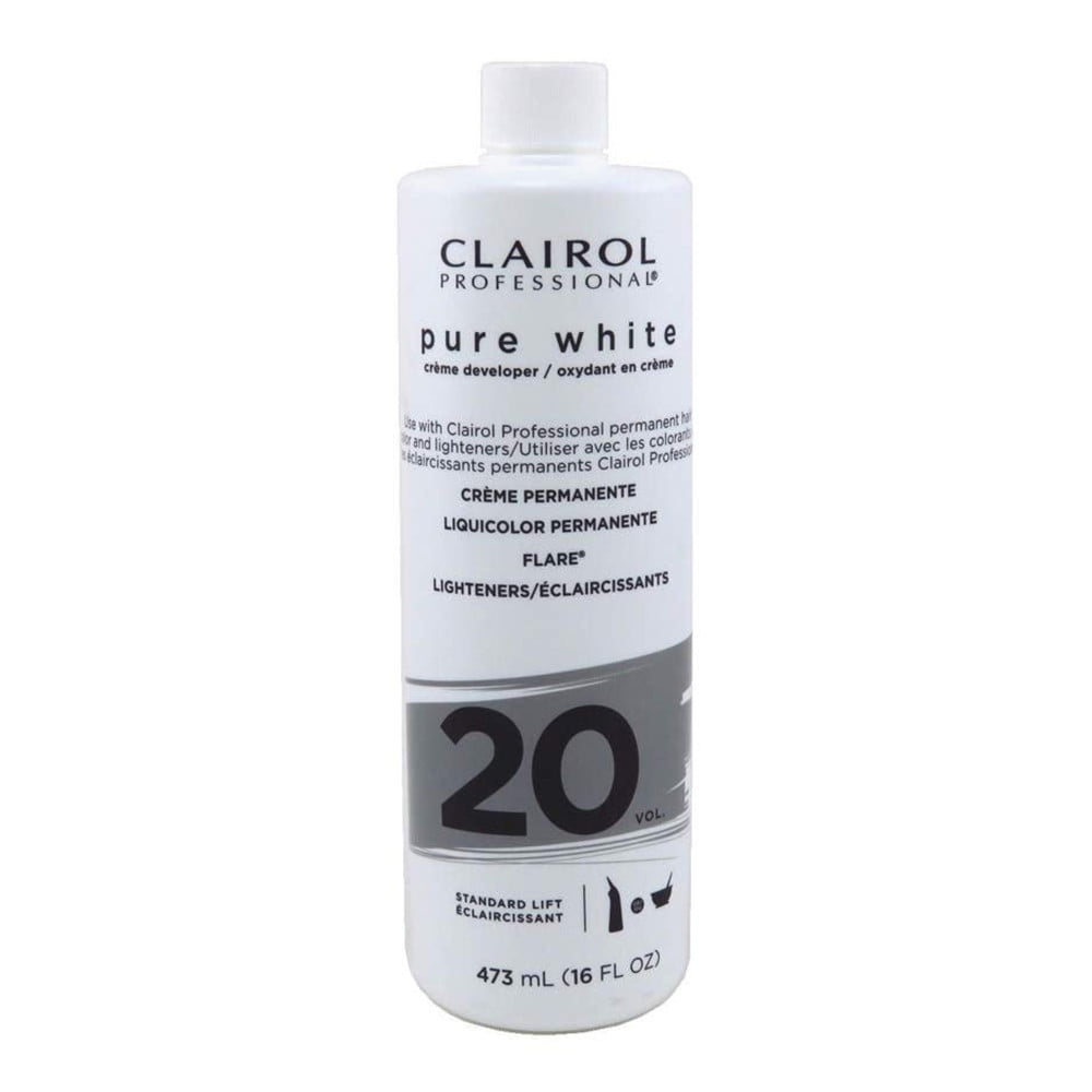 Clairol Pure White Creme Developer - Standard Lift - Option : 20