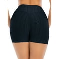 thumbnail image 5 of YouLoveIt Butt Lifting Yoga Shorts Women Casual Push Up Fitness Yoga Shorts Stretch Sports Shorts Textured Scrunch Running Shorts Women Tummy Control Leggings, 5 of 7