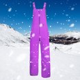 thumbnail image 1 of Overol Monos de esquí para adultos Pantalones de snowboard Pantalones de abrigo de esquí unisex (L Mujer) Púrpura Likrtyny Para estrenar, 1 of 5