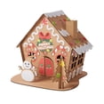 thumbnail image 1 of Christmaardboard House s Play Fun Small Houses DIY Crafts Room Table Decor C, 1 of 9