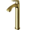 thumbnail image 2 of VIGO Linus Vessel Bathroom Faucet (in Matte Brushed Gold), 2 of 11