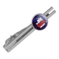 thumbnail image 1 of The Big Bang Theory Logo Round Tie Bar Clip Clasp Tack Silver Color Plated, 1 of 6