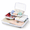 White-XXL+3M, variant on White XXL+3M Clear Hard Shell Zipper Storage Pouches and Travel Organizer Bags