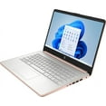 thumbnail image 3 of HP Newest 14" Ultra Light Student Laptop, Intel N4120 Quad-Core(> N4020), 8GB RAM, 192GB Storage(64GB eMMC+128GBSD Card), One Year Office 365, WiFi, Webcam, HDMI, USB-A&C, Win 11, 3 of 6
