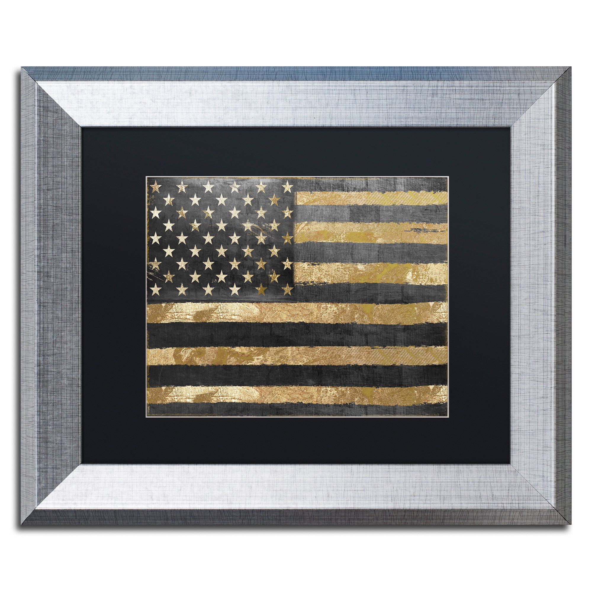 "Dawns Early Light" Canvas Art by Color Bakery, Black Matte, Silver Frame