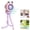 Purple, variant on Portable Stroller Fan with Flexible Octopus Tripod, 3 Speeds Rechargeable Baby Fan for Crib Car Seat, Battery Operated Small Desk Fan with Type-C, Clip on Fan for Stroller Treadmill Bike Travel