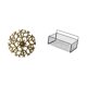 thumbnail image 1 of Escultura rústica de hierro para pared, ideal para oficina y sala de estar. Placa de metal escénica 3D, decoración colgante y colgantes forjados., 1 of 8