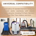 thumbnail image 3 of ALL PARTS ETC. Commercial Heavy Duty Hard Wood Tile Floor Brush 14” Wide with Bumper for Natural Horsehair Soft Bristles Hoover, Sanitaire, Carpet Pro, Proteam Back Pack Vacuums and more, 3 of 7