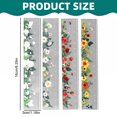 thumbnail image 3 of CCOCC 2026 New 6 Inch Ruler,Cute Ruler,Mini Ruler,Small Ruler,Plastic Flower Scale Measuring Ruler 6 Inch Straight Ruler for Drawing Painting Measuring Scale Accurate Scale, 3 of 6