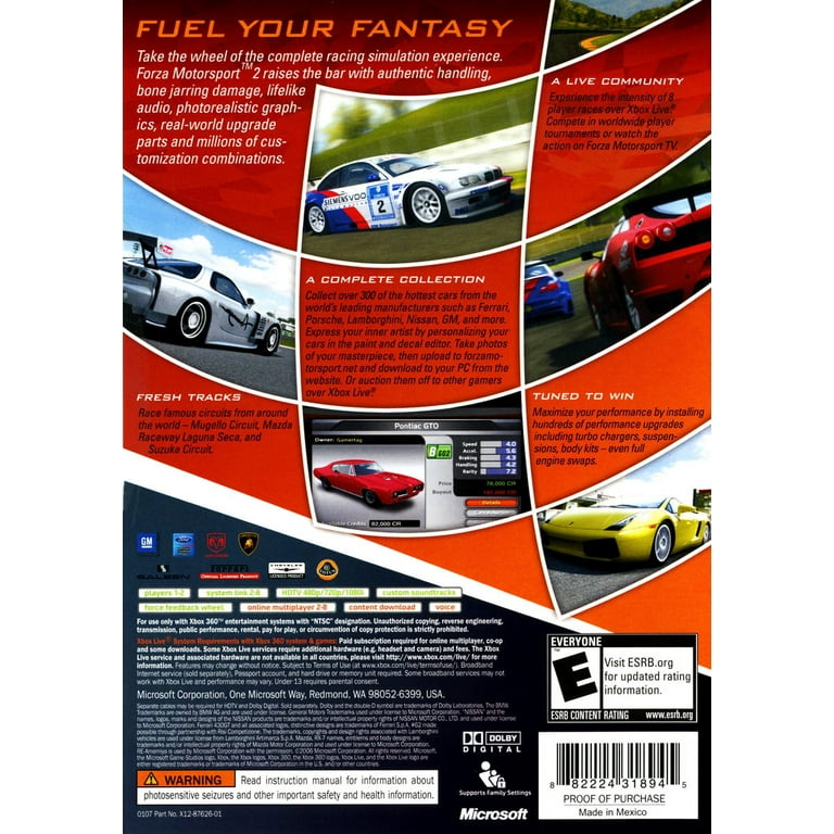 Forza Motorsport 2 - Xbox 360 