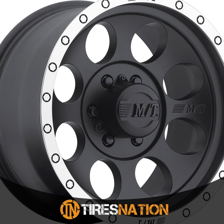 ミッキートンプソン16インチ　CLASSIC BAJA LOCK 16x8 Mickey Thompson Classic Baja Lock Black Machined Wheel 8x170