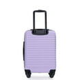thumbnail image 3 of 20" Carry On Luggage Hardshell Lightweight Hardside Suitcase with Silent Spinner Wheels, Purple, 3 of 6