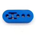 thumbnail image 1 of Colgador de escape de goma Brillar soporte de buje aislante ajustable Universal 4 orificios 2 uds, 1 of 4