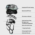 thumbnail image 3 of Cycling Helmet, Shock Absorbing Road Bike Helmet with Integrated Skeleton Design for Road Cycling Mountain Biking, 3 of 7