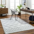 thumbnail image 2 of BoutiqueRugs Rena Bohemian, Transitional Area Rug - White, Light Slate, Black - 2' x 3', 2 of 8