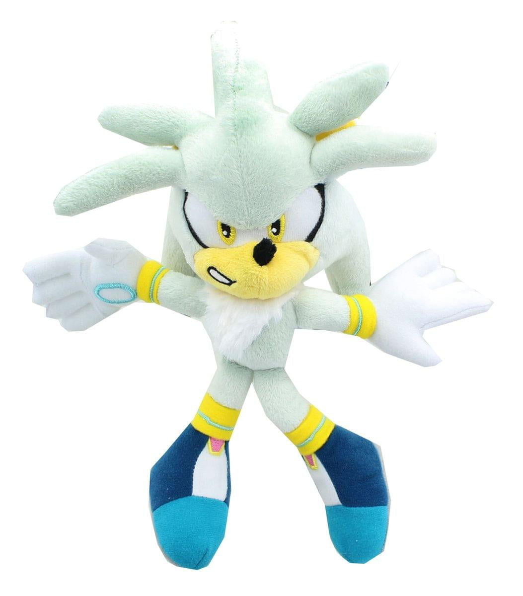 silver the hedgehog plush